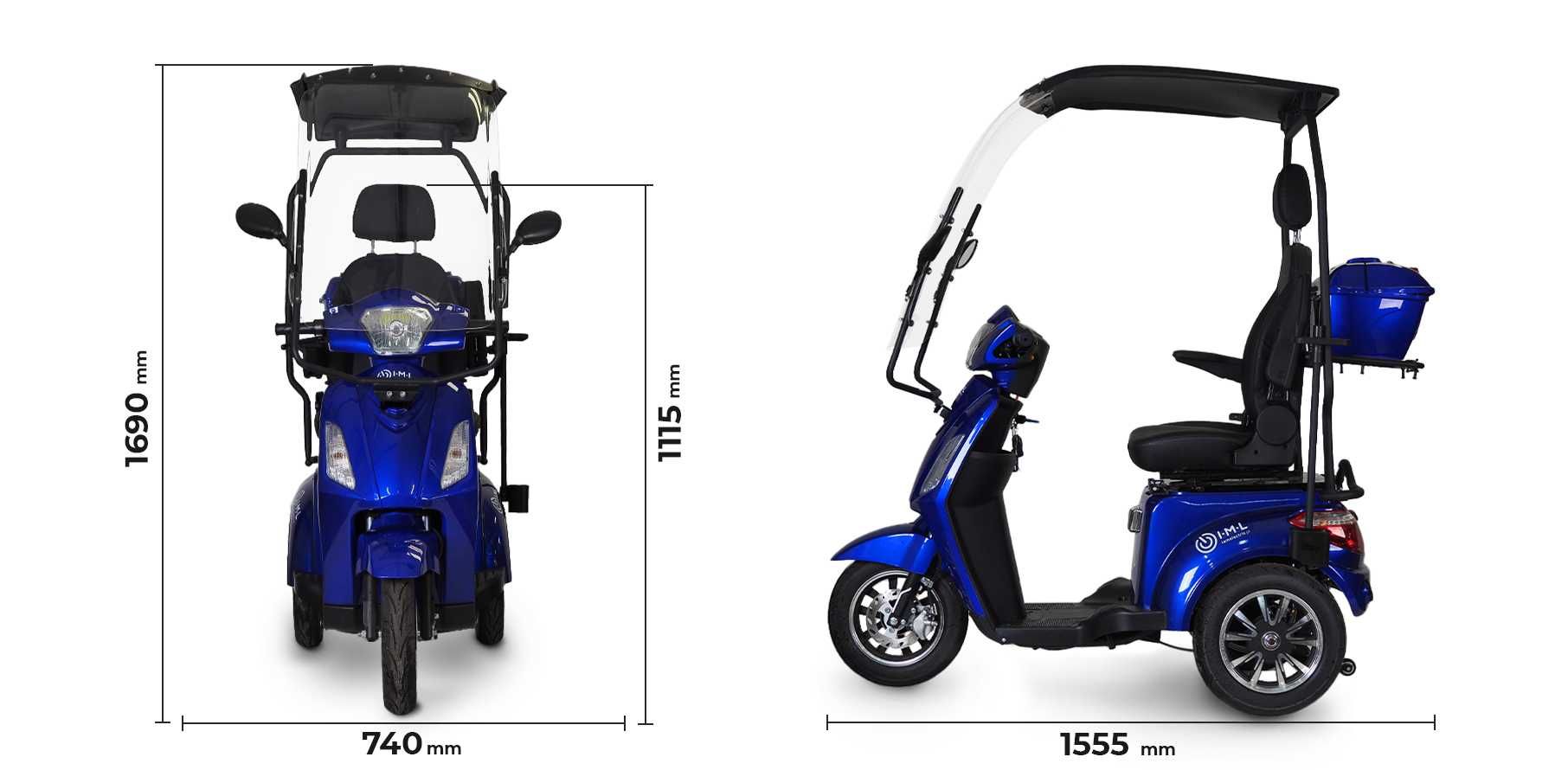 Pojazd elektryczny LIFE IAMELECTRIC ! Skuter INWALIDZKI ! Nowy !