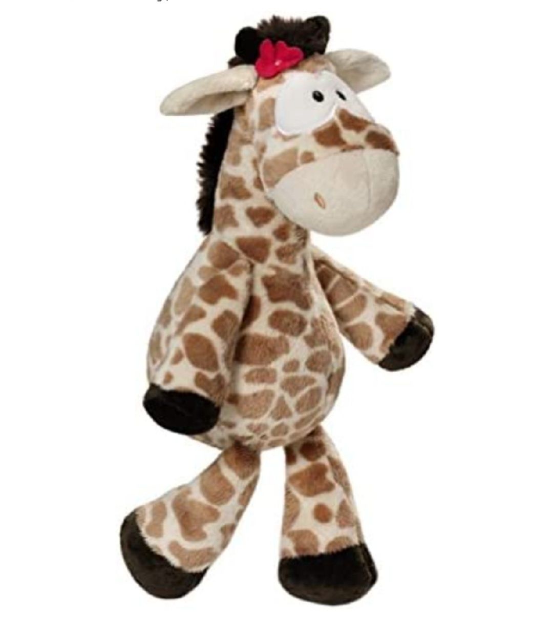 Maskotka; zabawka pluszowa,przytulanka Żyrafa Debbie z kwiatkiem Nici