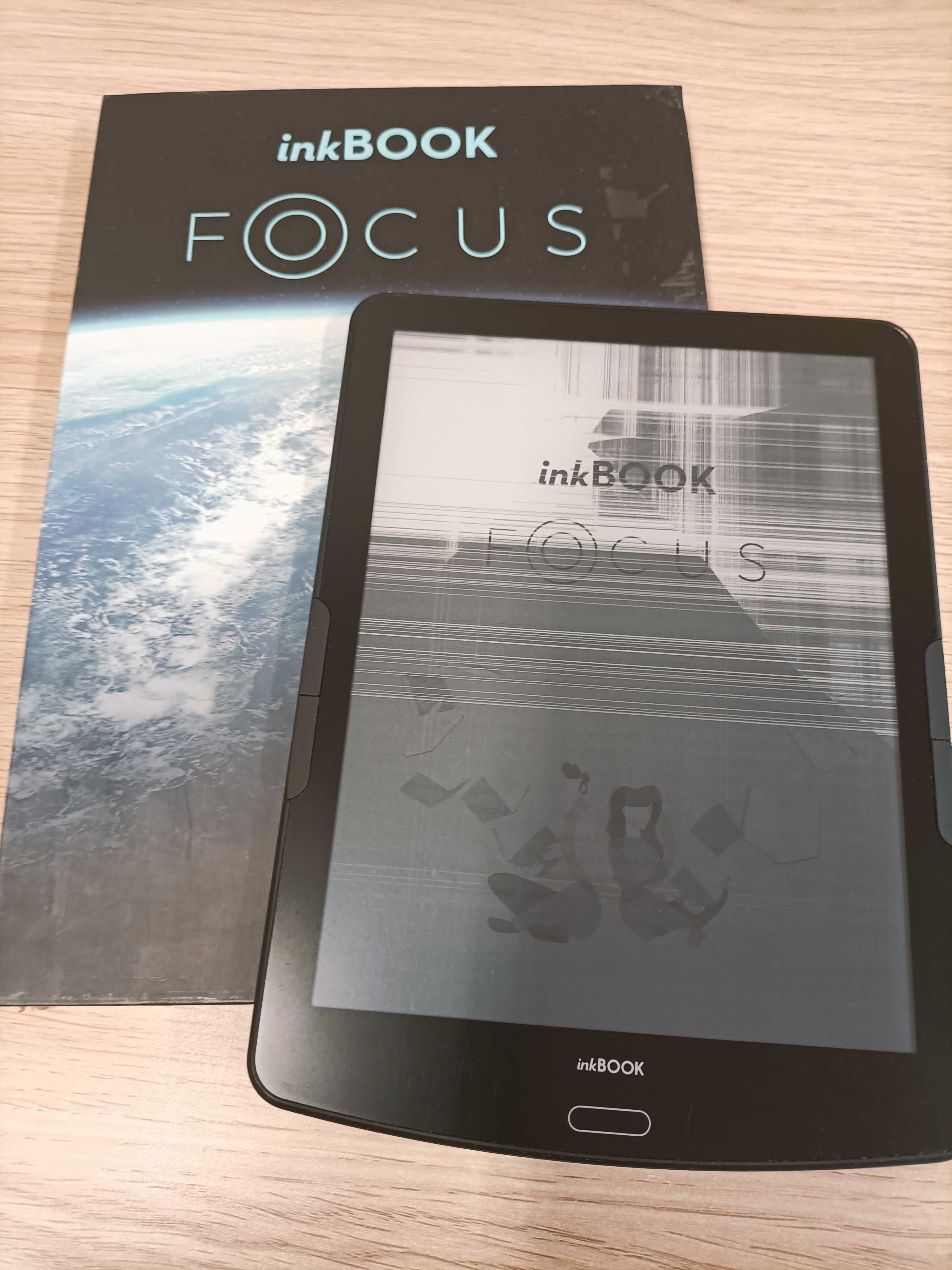 Inkbook Focus Black 7.8 cała e-czytnik książek ebook