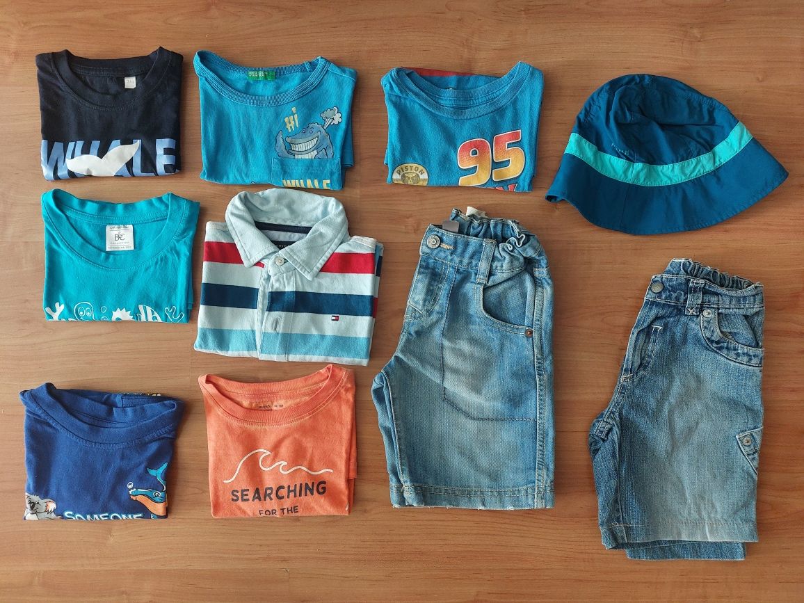 Roupa de Menino Verão - 4 anos (10 peças)