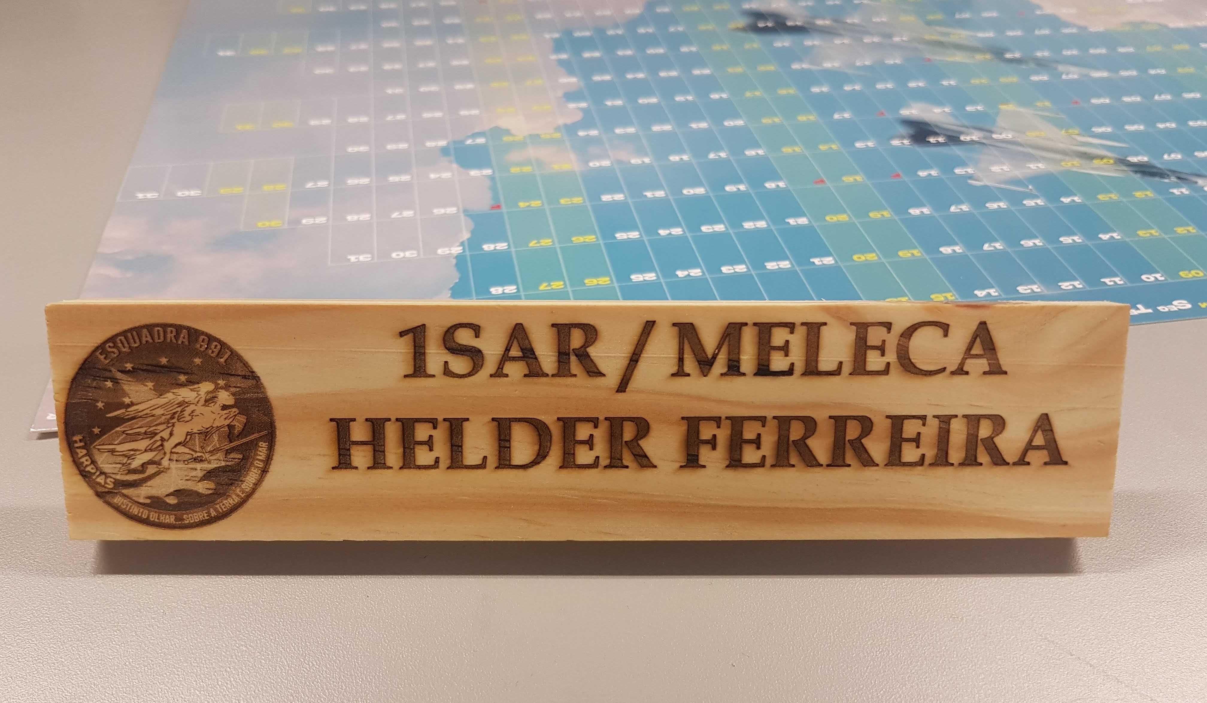 Placas de nome personalizada