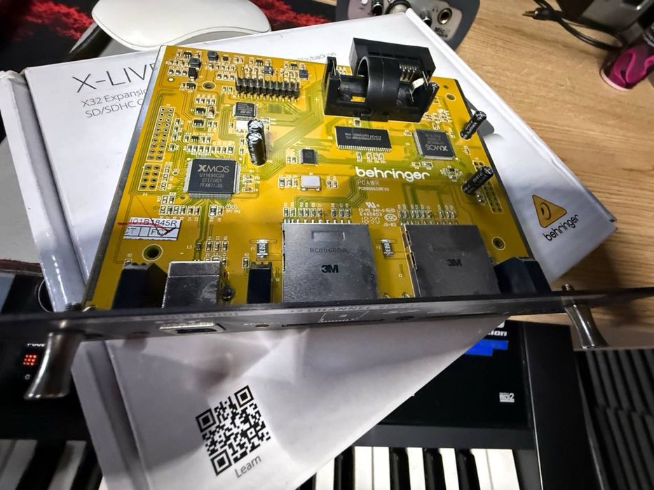 Behringer x-live плата розширення для пульта x32