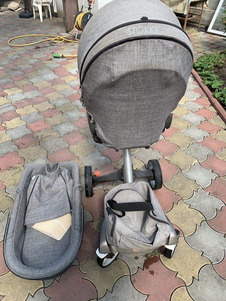 Продается коляска stokke,люлька+прогулка