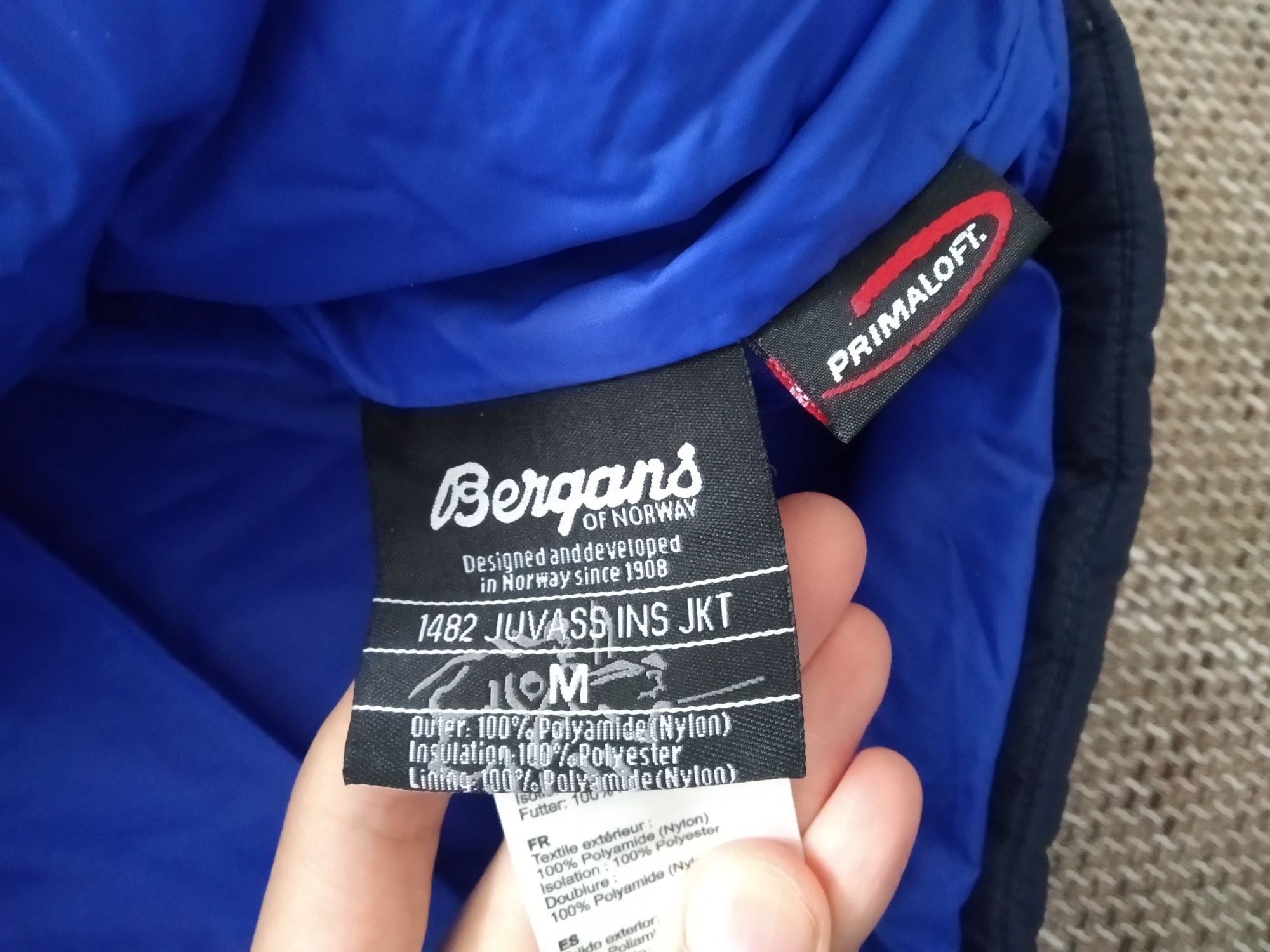 Bergans of Norway primaloft jacket kurtka męska zimowa ski