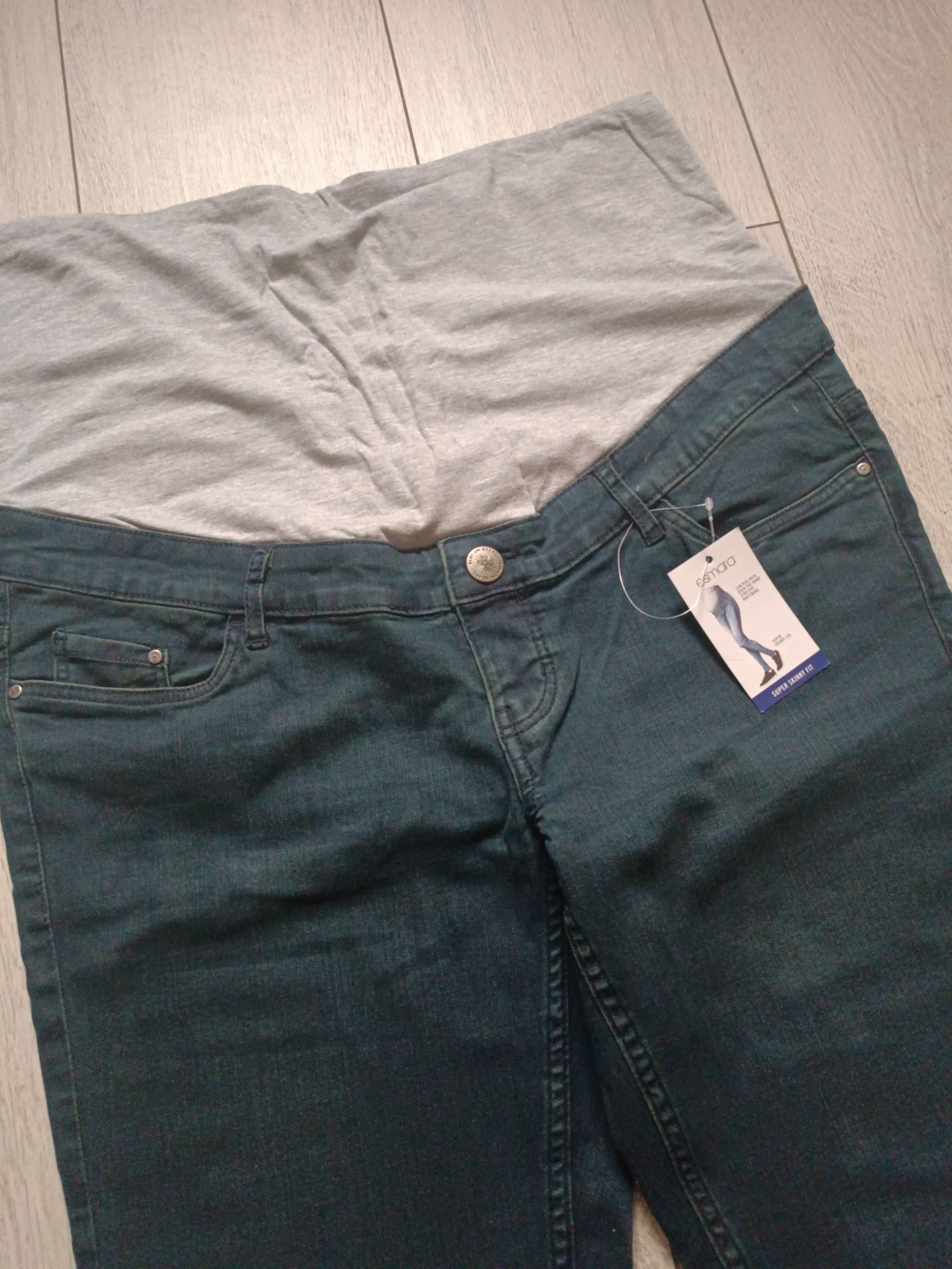 Nowe jeansy spodnie ciążowe marki esmara rozmiar 42