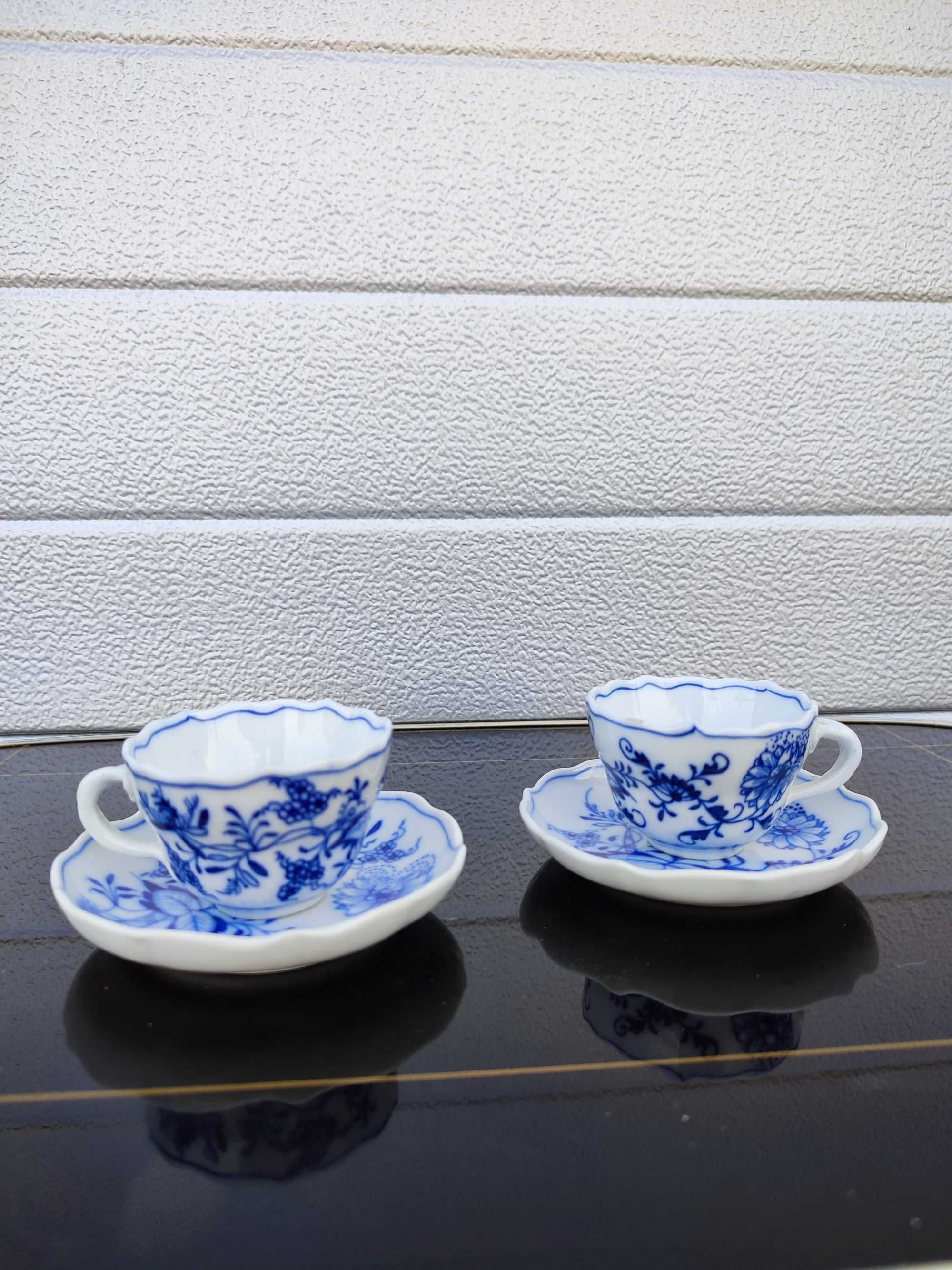 Duo wzór cebulowy  porcelana Meissen / Miśnia