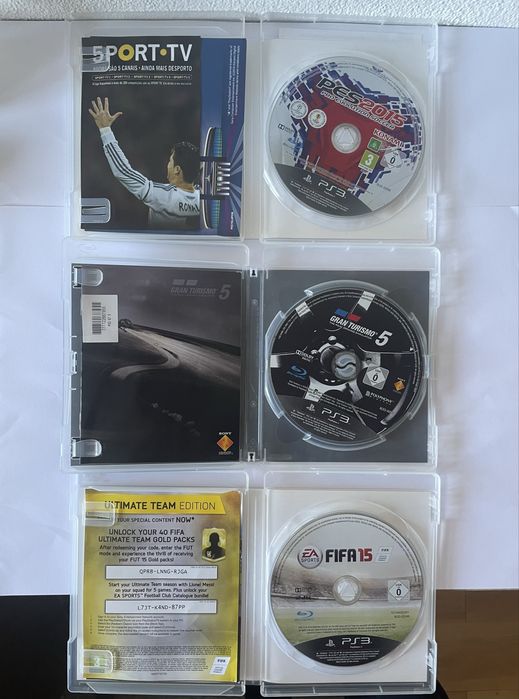 Lote 9 Jogos PS3 Completo