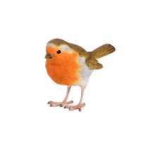 Figurka ptaszek ptak  rudzik dekoracja ozdoba