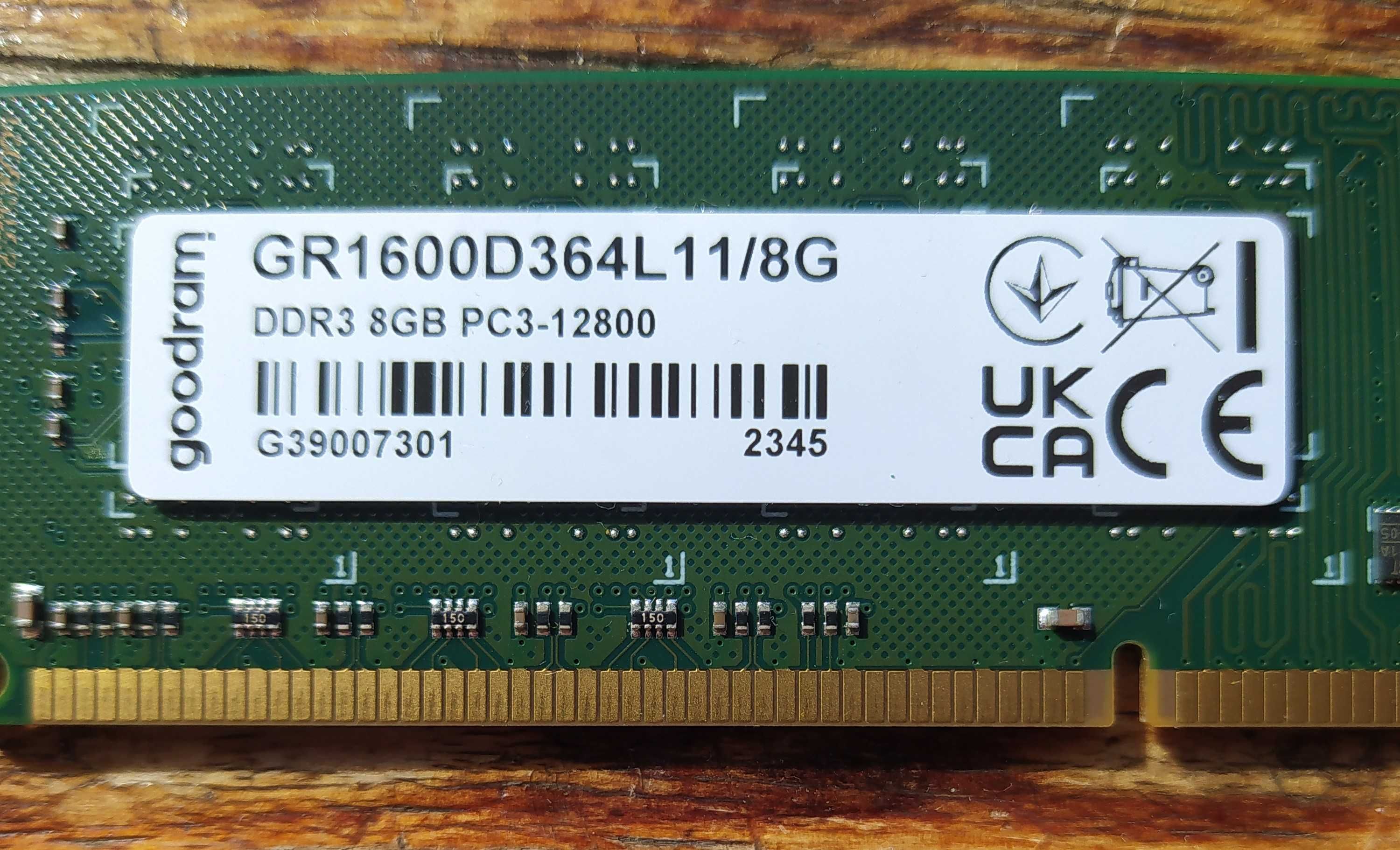 Пам'ять DDR 3 8Gb нова