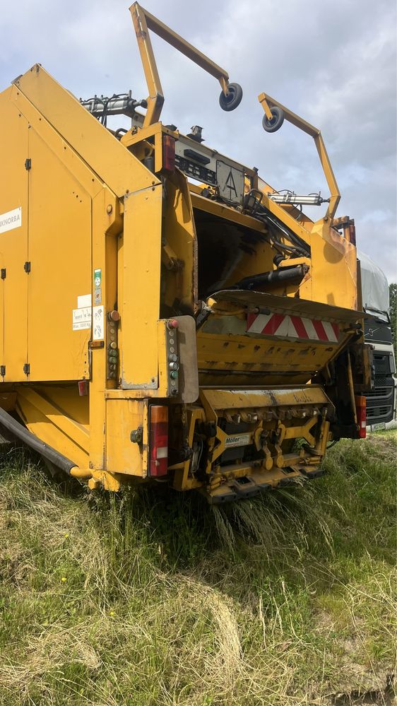 Zabudowa Śmieciarka Prasa papieru z wagą Geesink Gpm 3 Gcb 1000
