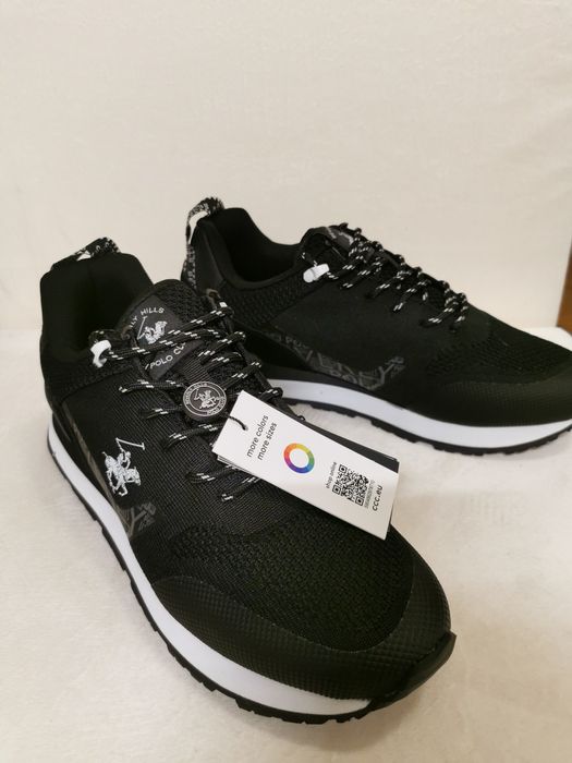 Półbuty czarne, rozm. 43 Beverly Hills Polo Club