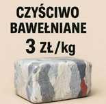 Czyściwo bawełniane 3zł/kg