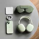 Słuchawki nauszne APPLE Airpods Max ANC Zielony - Stan idealny