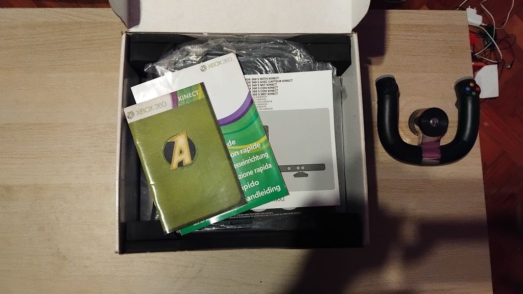 Consola xbox 360 kinect