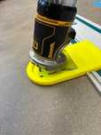 Podstawa / adapter do frezarki DeWALT - pasuje do szyn Festool /Makita