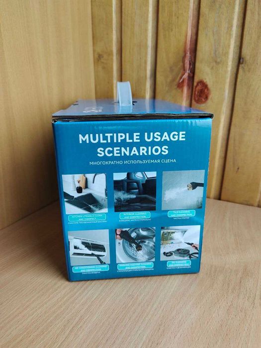 Відпарювач пароочисник клінер з насадками 2500 W  Пароочиститель