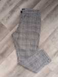 Spodnie męskie Slim fit 46/48 w kratkę eleganckie