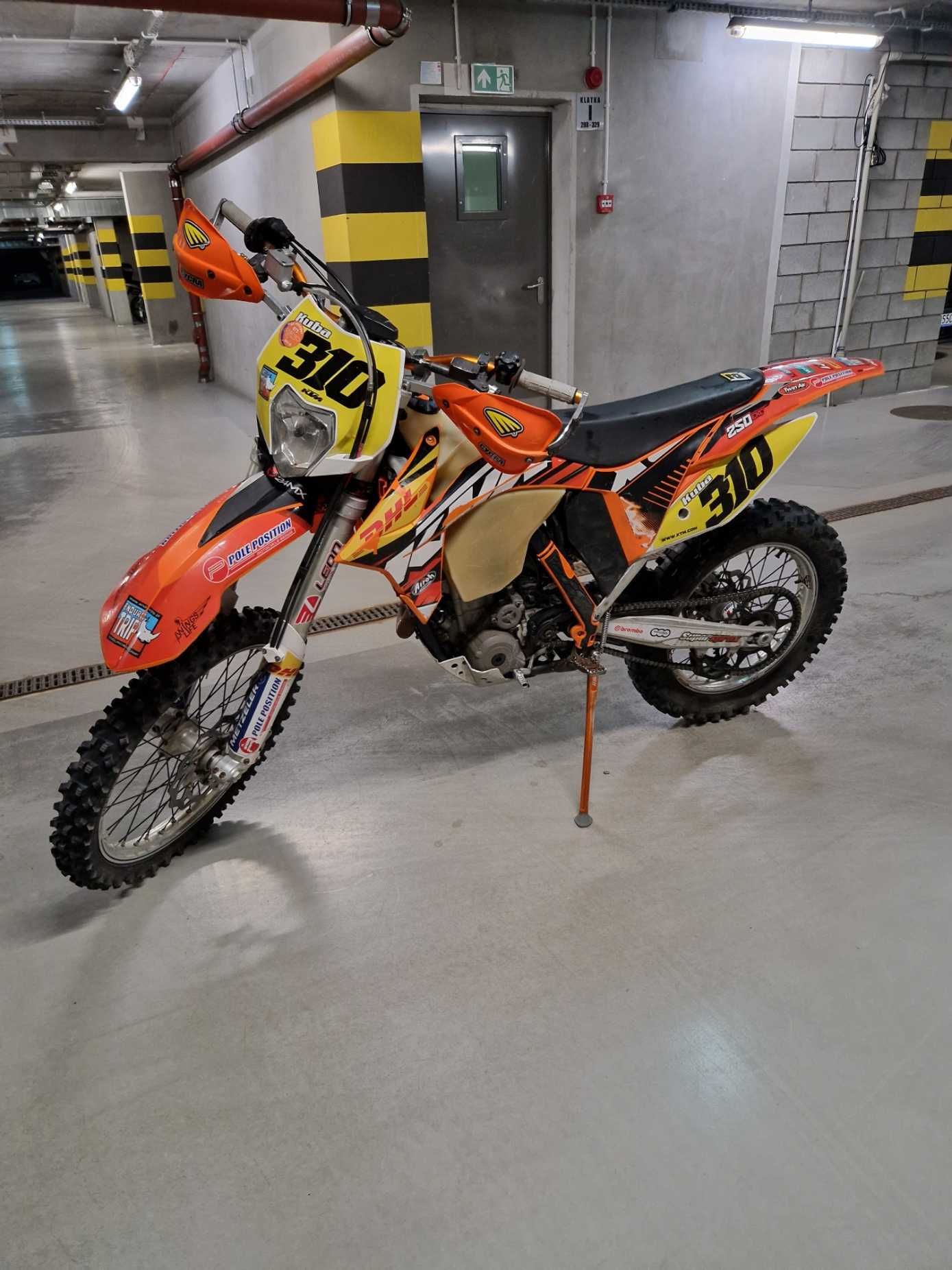 KTM EXC F 250 rocznik modelowy 2013 na wtrysku