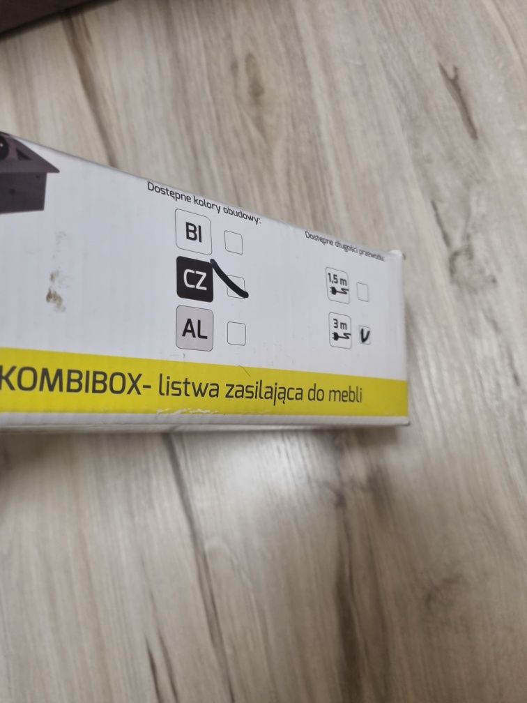 Listwa zasilająca do mebli USB Design Light