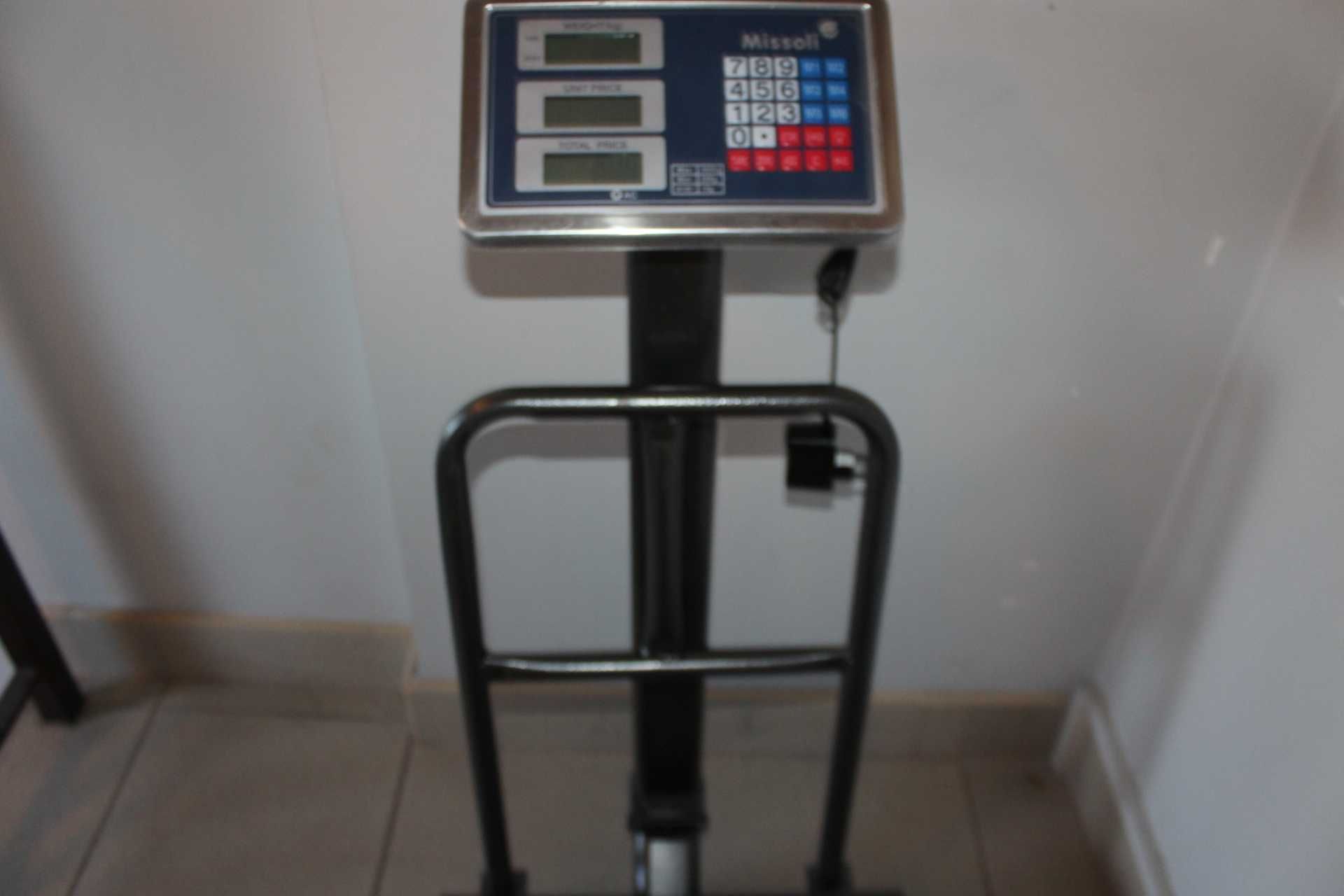 Waga magazynowa przemysłowa sklepowa platforma elektorniczna LCD 300kg