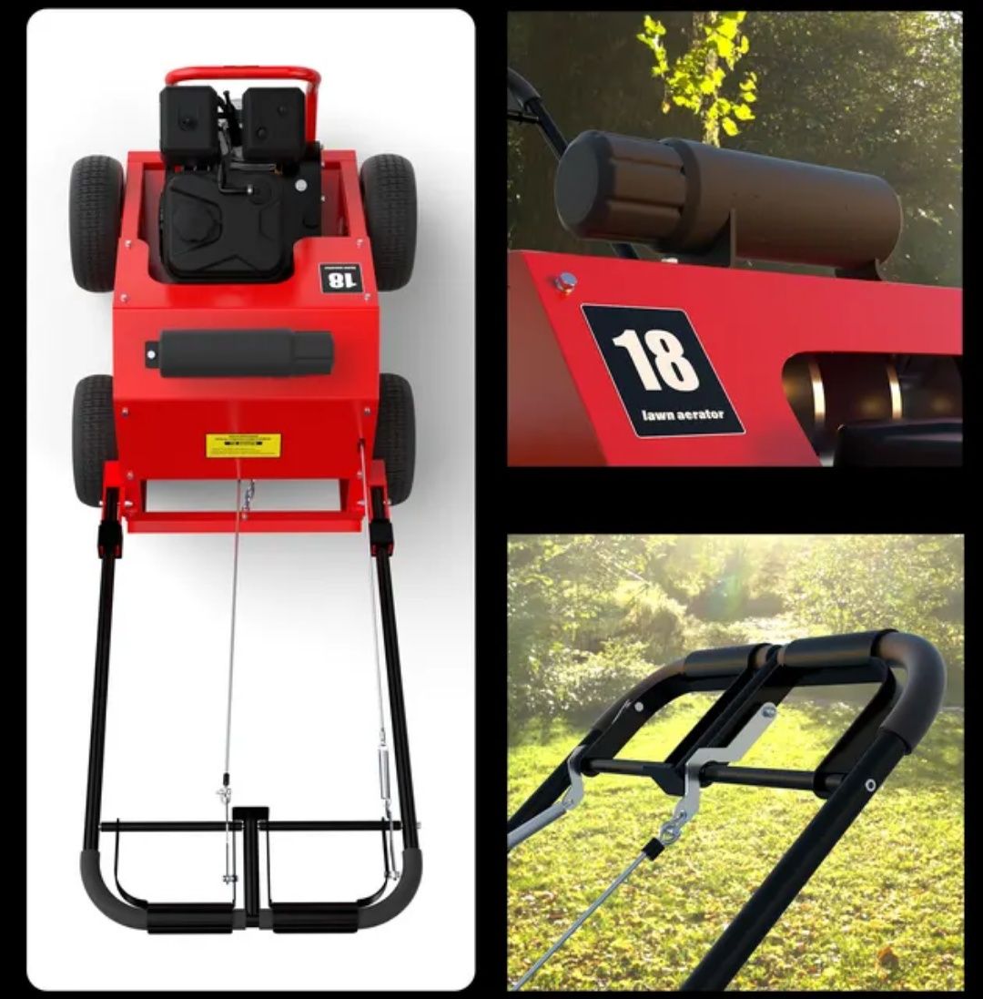 Aerator rurkowy profesjonalny B&S 950 wertykulator