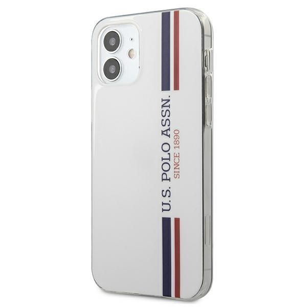 Etui U.s. Polo Assn. Tricolor Collection Na Iphone 12 Mini - Białe