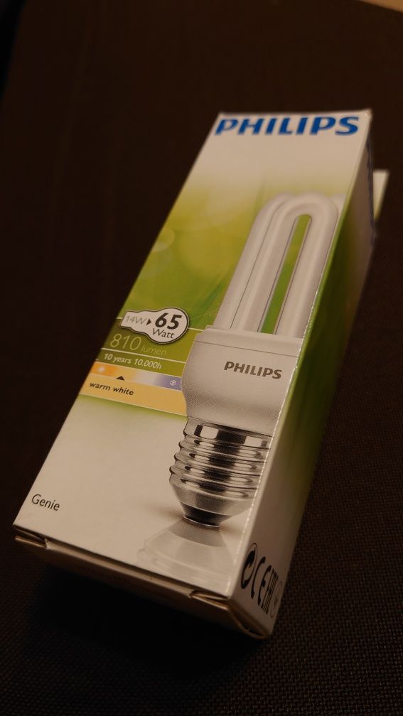 Świetlówka GENIE 14W 827 E27 Philips 2700k 810lm