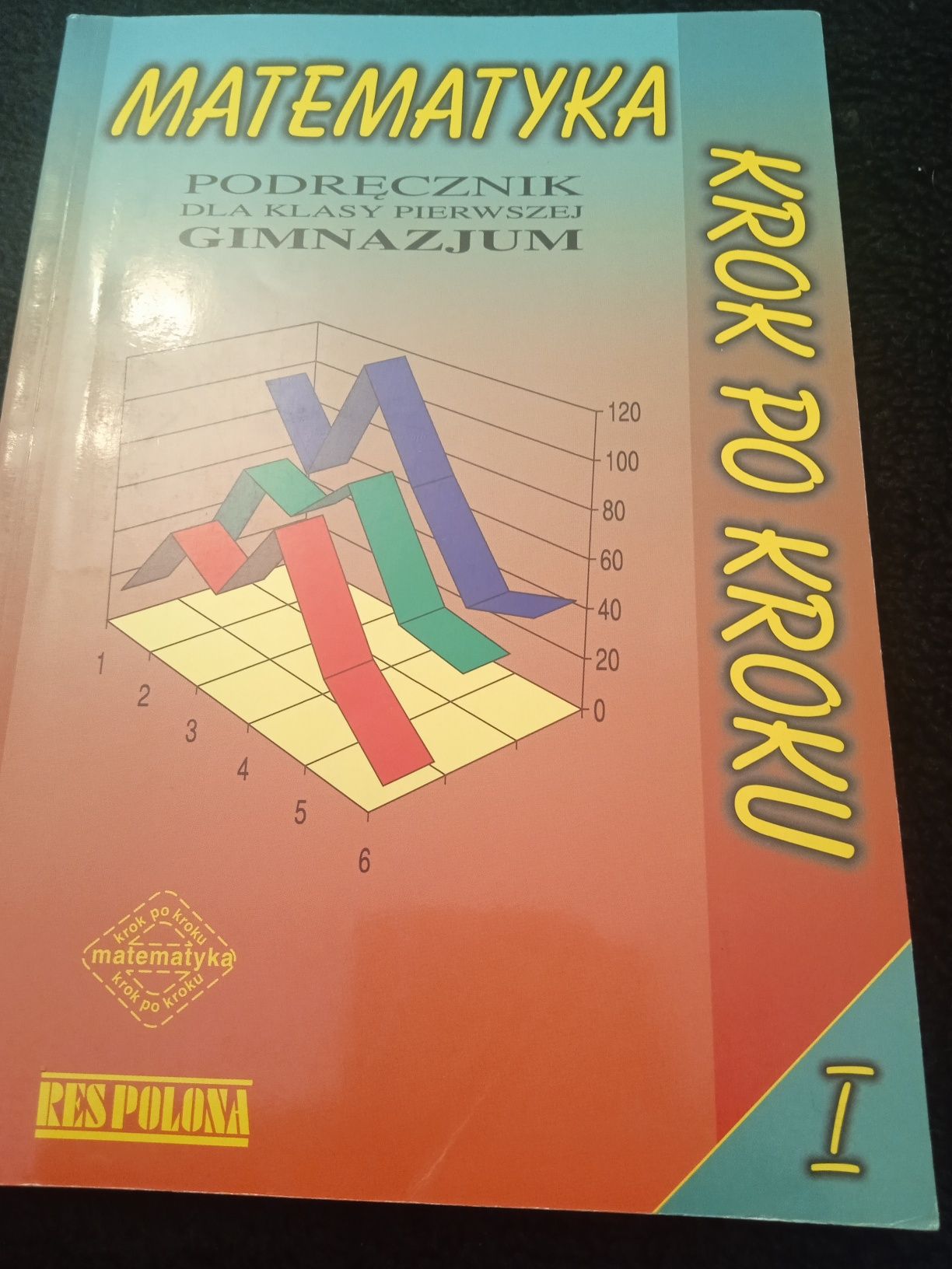 Matematyka. Podręcznik dla kl 1gimnazjum krok po kroku
