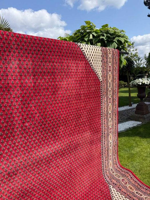 Jak nowy wełniany kaszmirowy dywan perski Indo Mir 365x255 gal 20 tyś