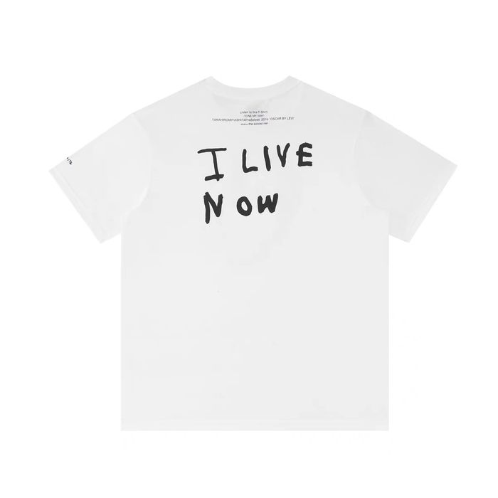 Футболка Takahiromiyashita The soloist "i live now" белая