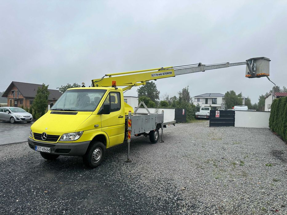 Mercedes Sprinter 311 podnośnik koszowy 21m Denka Lift DL21 UDT zwyżka