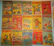 15 Revistas ZÉ CARIOCA , Lote desde o ano de 1962