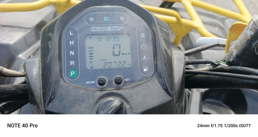 Quad sym 600#naped 4x4#kufer#