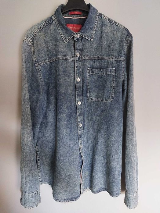 Dżinsowa koszula męska