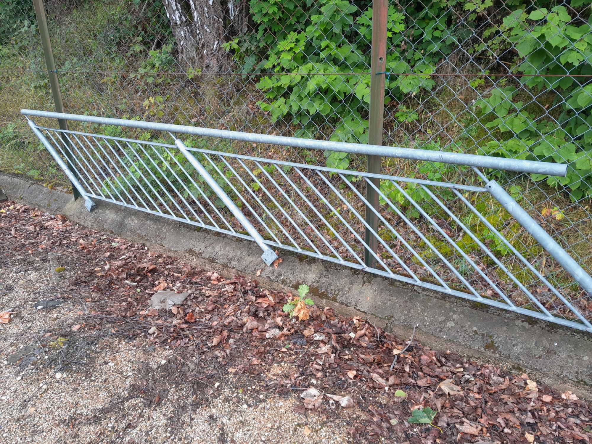 poręcz barierka balustrada stalowa schody 2,8m na 1m ocynkowana