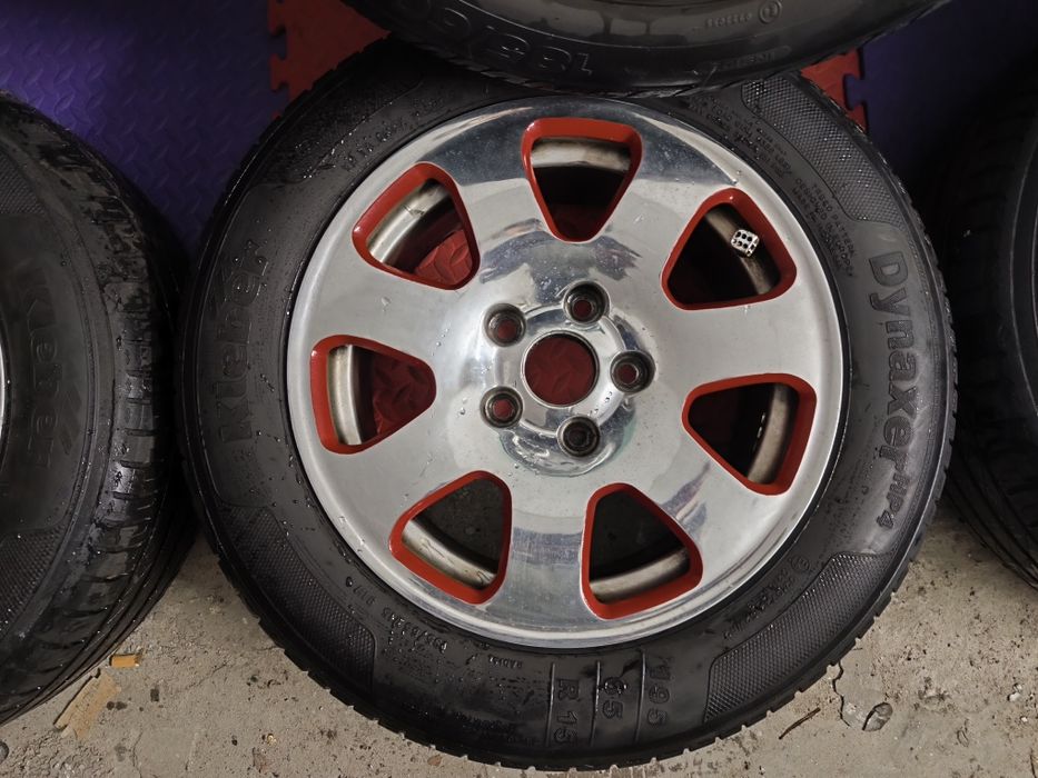 Felgi do Audi 7Jx15 5x112 A4B5 opony z 2019