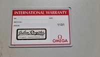 omega - karta - certyfikat