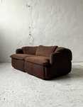Saporiti włoska sofa Confidential prj Alberto Rosselli lata 70 vintage