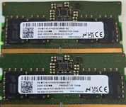 RAM 16GB (2x8) SODIMM DDR5 4800MHZ