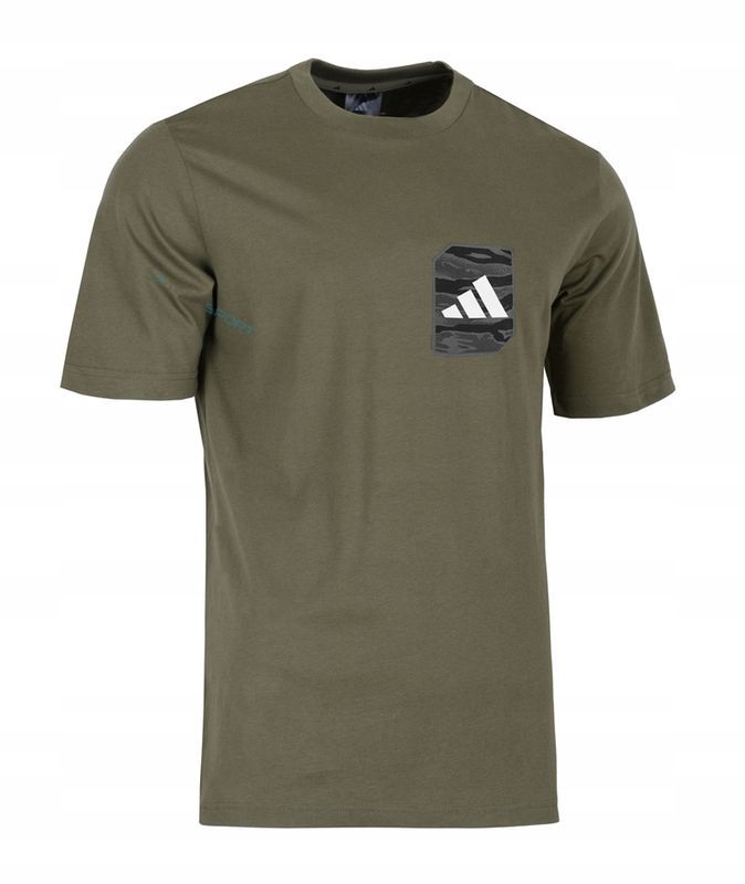 Adidas Wygodna Koszulka Męska Bawełniana T-shirt Camo Wow Graph M