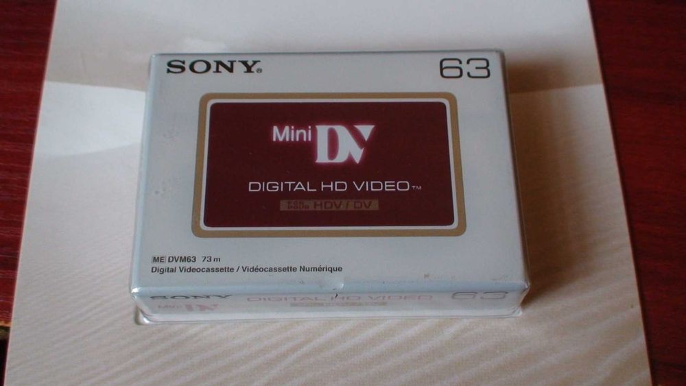 Відеокасета Sony MiniDV-63