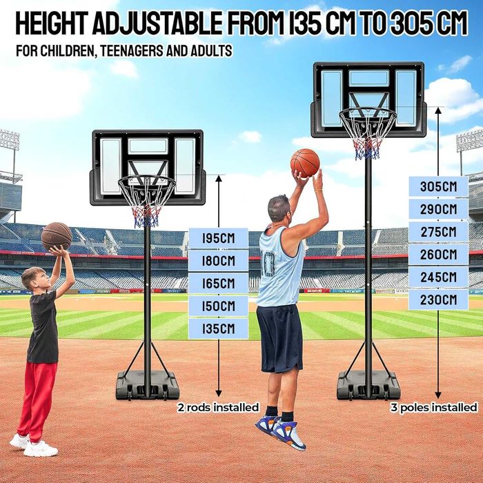 Nowy kosz do koszykówki / basketball / gra w kosza / tablica !N226!