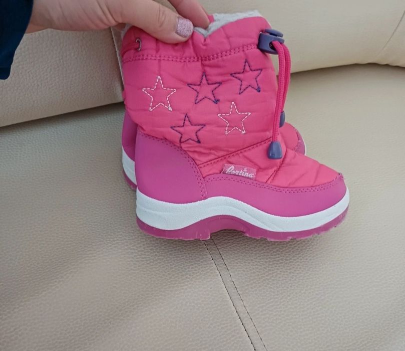 Buty zimowe dla dziewczynki