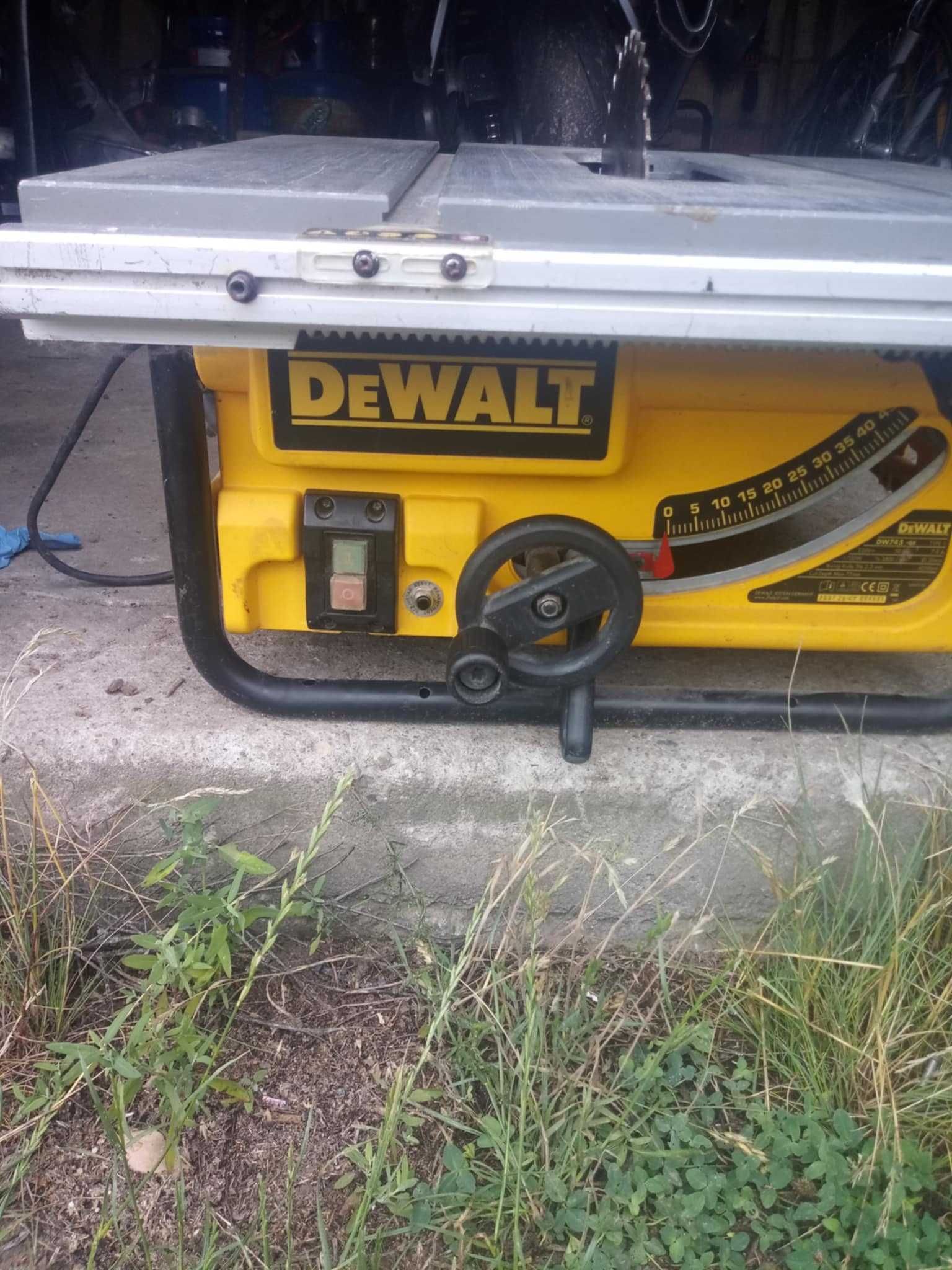 Piła stołowa ukośnica dewalt dw745 dwe