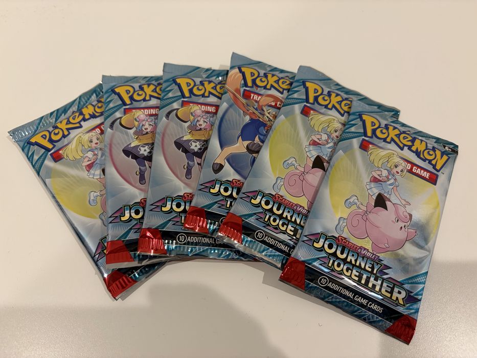Boosters Pokémon Journey Together Selados