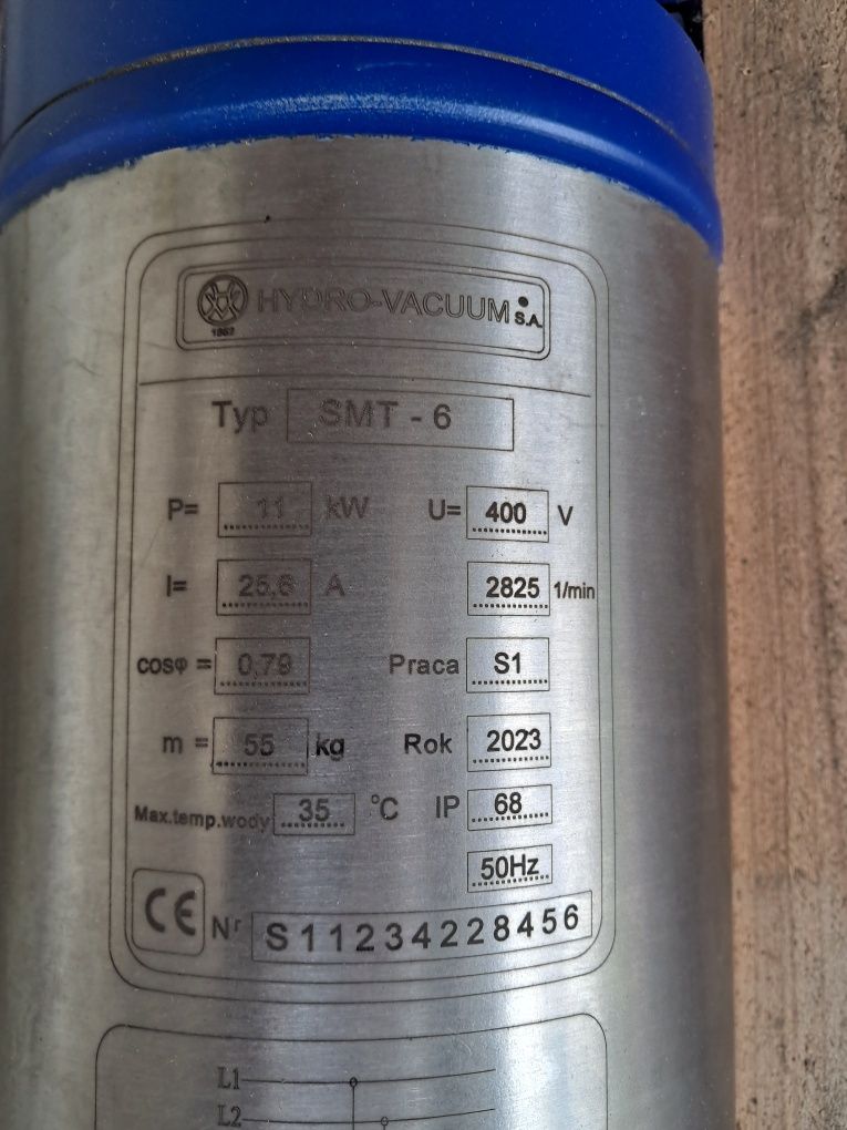 Pompa głębinowa  GCA.3.04.2.2210 Hydro-Vacuum Grudziądz