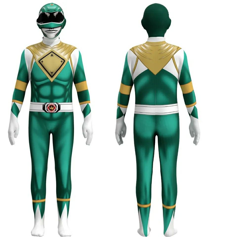 Fato Power Rangers Adulto e Criança