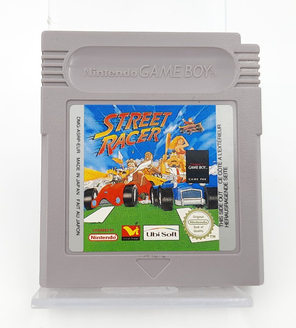 Stara gra kolekcjonerska na konsole Game boy Street Racer dmg asrp eur