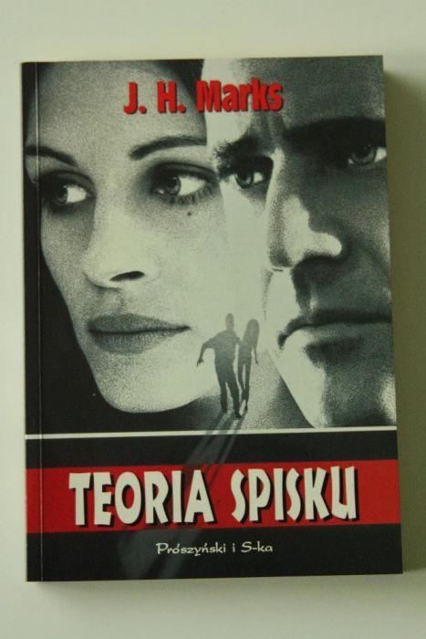 J.H.MARKS extra powieść TEORIA SPISKU stan bdb+ ładne wydanie