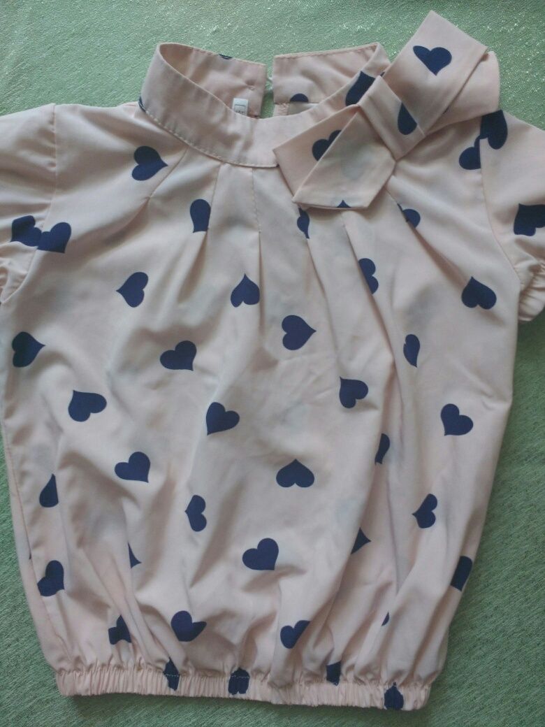 Продам шкільну блузку, блузу  128-134